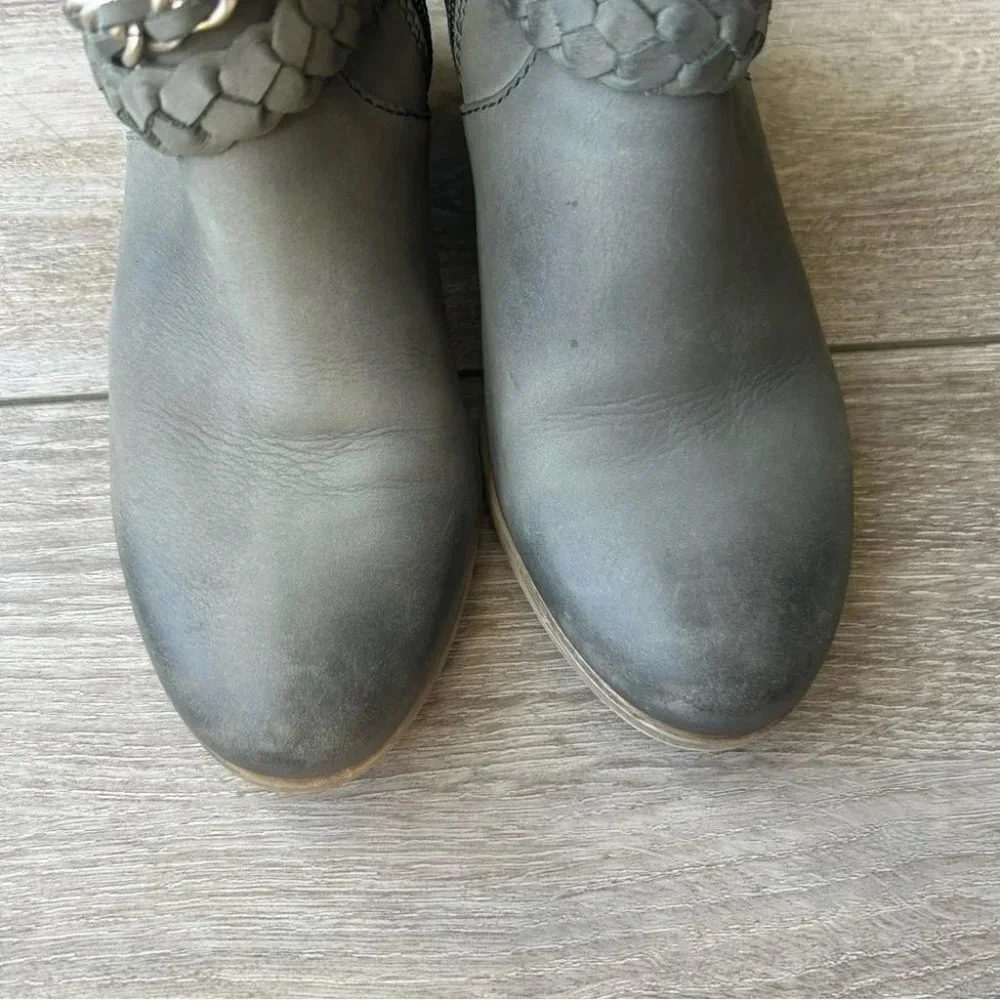 Arnold Churgin Handmade Nubuck Leather Ankle Chelsea Boots